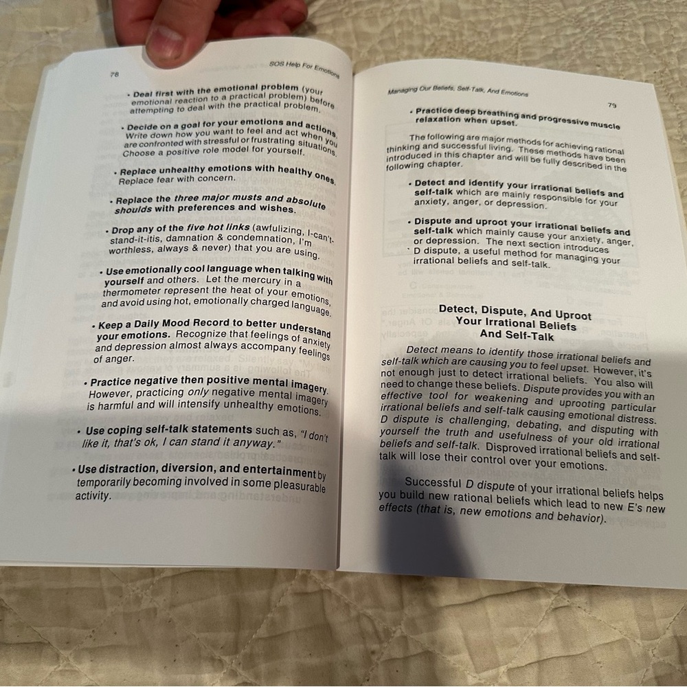 SOS Help for Emotions- Managing anxiety, anger, and depression - Picture 7 of 10